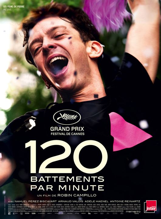 120 battements par minute, robin campillo, grand prix, festival de cannes, act up, engagement, nahuel perez biscayart, arnaud valois, adele haenel, sida, vih