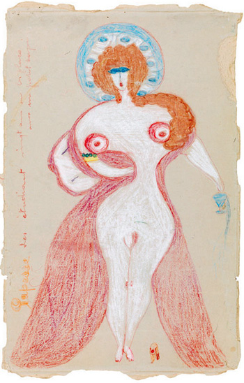 aloise, aloise, corbaz, corbaz, lausanne, suisse, exposition, rétrospective, rétrospectives, 2012, été, dessin, dessins, art brut, art, brut, collection, ricochet, solaire, musée, biographie, citation