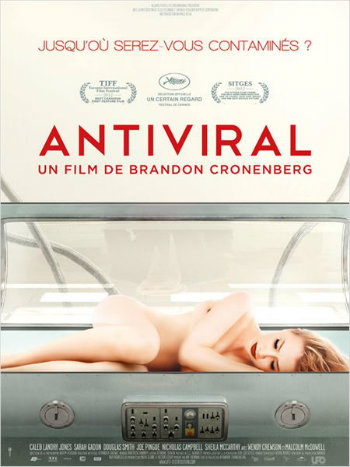 Antiviral, Brandon Cronenberg, film, cinéma, Caleb Landry Jones, Sara Gadon, science-fiction, célébrités, corps, people, virus, image