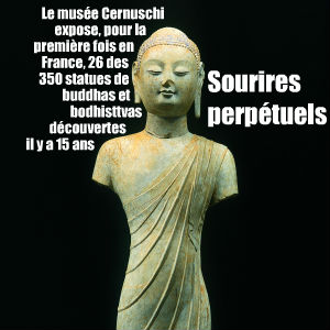 Les buddhas du Shandong, exposition de statues au musée Cernuschi de Paris jusquau 3 janvier 2010