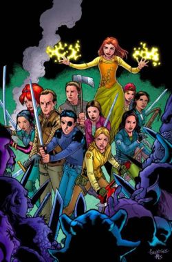 Buffy contre les vampires saison 8 Angel after the fall Joss Whedon comics Xander Willow Spike vampires Sunnydale 