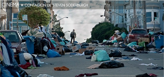 Choix de la rédaction : Contagion de Steven Soderbergh, sorti le 7 novembre.