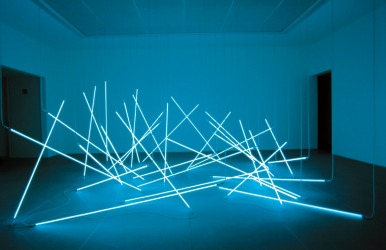 françois morellet, morellet, exposition, rétrospective, analyse, critique, biographie, interview, serge lemoine, réinstallations, centre pompidou, pompidou, beaubourg, installation, photo, photos