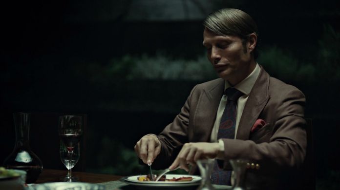 hannibal, série, télé, thomas harris, lecter, psychologue, cannibale, mads mikkelsen, hugh dancy, tueur, serial killer, analyse, esthétique, bryan fuller, gillian anderson, laurence fishburne, saison