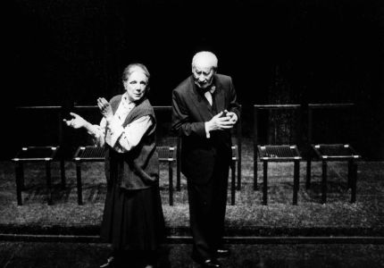 Exposition Bibliothèque nationale de France Eugène Ionesco Les Chaises Le roi se meurt Macbett la Cantatrice chauve Rhinocéros Jankélévitch théâtre de l`absurde déconstruction du langage