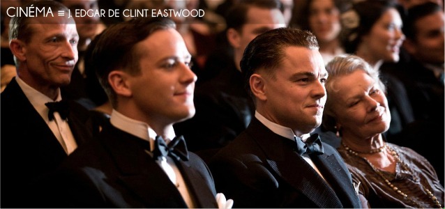 Choix de la rédaction : J. Edgar de Clint Eastwood, sorti le 11 janvier 2012.