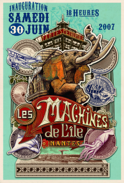 les machines de l`île, machines, île, nantes, cité portuaire, françois delarozière, pierre orefice, reportage, visite, machine, jules verne, éléphant, technique, stéphan muntaner, arbre aux hérons