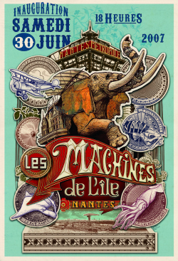 les machines de l`île, machines, île, nantes, cité portuaire, françois delarozière, pierre orefice, reportage, visite, machine, jules verne, éléphant, technique, stéphan muntaner, arbre aux hérons