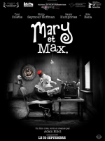 Cinéma Mary et max d`Adam Eliott animation