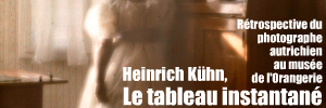Exposition : Heinrich Kuhn la photographie parfaite au musée de l`Orangerie, à Paris, jusqu`au  24 janvier 2011.