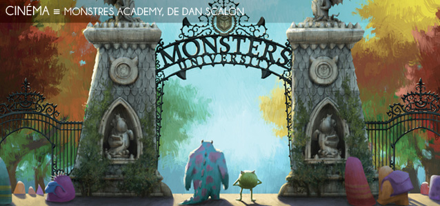 Choix de la rédaction : Monstres Academy, en salles le 10 juillet 2013