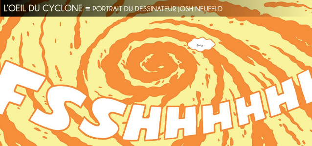 Portrait : le dessinateur Josh Neufeld, au Festival d`Angoulême 2015