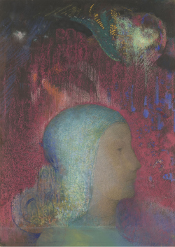 odilon redon, odilon, redon, grand palais, grand, palais, exposition, 2011, rétrospective, noir, noirs, couleur, couleurs, tableau, portrait, parcours, histoire, oeuvre, image, images, tableaux, toile