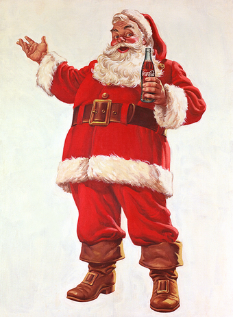 père noel, pere, noel, santa claus, claus, santa, nicolas, saint, myre, mythe, conte, histoire, biographie, coca, cola, harper, illustration, dessin, photo, image