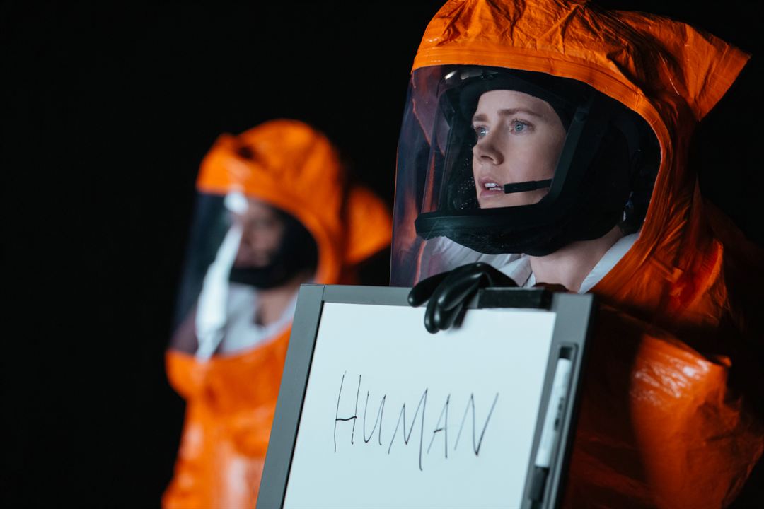 denis villeneuve, arrival, premier contact, science-fiction, sciences humaines, personnage feminin, ted chiang, jeremy renner, amy adams, extra-terrestres, écologie, sapir-whorf, méta-fiction