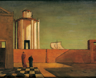 Uno sguardo nell`invisibile, Palazzo Strozzi, Florence,
firenze, un regard dans l`invisible, exposition, de chiricho, max ernst,
rené magritte, invisible, silence du monde, peinture