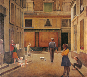 Uno sguardo nell`invisibile, Palazzo Strozzi, Florence, firenze, un regard dans l`invisible, exposition, de chiricho, max ernst, rené magritte, invisible, silence du monde, peinture