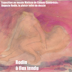 Exposition : Auguste Rodin, le plaisir infini du dessin au musée Matisse au Cateau-Cambrésis, jusqu`au 13 juin 2011.