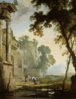 Souvenirs d`Italie exposition Musée de la Vie Romantique Le Lorrain peintures mélancolie DIderot Ingres Hubert Robert Dolce Italia Paris lumière couleurs ocre antique antiquités