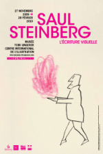 Saul Steinberg, ligne, signe, musée Tomi Ungerer, centre international de l`illustration, illustrateur, art, Strasbourg, France, écriture visuelle, institution, Thérèse Willer, exposition