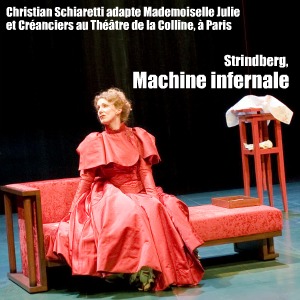 Théâtre : Mademoiselle Julie et Créanciers d`August Strindberg, mis en scène par Christian Schiaretti au Théâtre de la Colline, à Paris, jusqu`au 11 juin 2011.